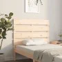 Bettkopfteil aus massivem Kiefernholz, 100 x 3 x 80 cm von , Kopf- und Fußteile - Ref: Foro24-821332, Preis: 41,20 €, Rabatt: %