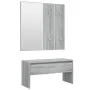 Sonoma Gray Plywood Hallway Furniture Set by , Benches for halls and storage - Ref: Foro24-820479, Price: 82,63 €, Discount: %