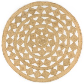 Handmade braided jute rug 180 cm by , Rugs - Ref: Foro24-343614, Price: 80,95 €, Discount: %