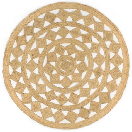 Handmade braided jute rug 180 cm by , Rugs - Ref: Foro24-343614, Price: 80,95 €, Discount: %