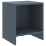 Mesita de noche madera maciza de mango gris claro 35x30x40 cm de vidaXL, Mesitas de noche - Ref: Foro24-322237, Precio: 35,07...