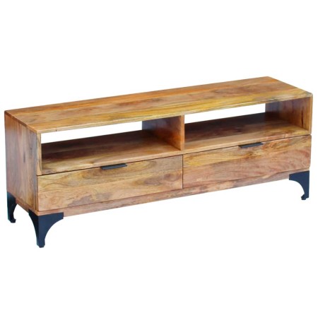 TV-Schrank aus Mangoholz, 120 x 35 x 45 cm von vidaXL, TV-Möbel - Ref: Foro24-243340, Preis: 182,65 €, Rabatt: %
