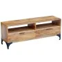 TV-Schrank aus Mangoholz, 120 x 35 x 45 cm von vidaXL, TV-Möbel - Ref: Foro24-243340, Preis: 181,02 €, Rabatt: %