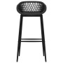 Mesa alta y taburetes de bar 5 piezas negro de , muebles para cocinas y comedores - Ref: Foro24-3057375, Precio: 451,58 €, De...