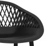 High table and bar stools 5 pieces black and white by , Furniture sets for kitchens and dining rooms - Ref: Foro24-3057431, P...
