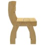 Silla de jardín de madera de pino impregnada de vidaXL, Sillas de jardín - Ref: Foro24-41961, Precio: 114,95 €, Descuento: %