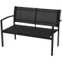 4-teiliges Gartenmöbelset aus schwarzem Textilene von vidaXL, Gartensets - Ref: Foro24-42162, Preis: 181,25 €, Rabatt: %