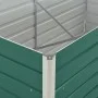 Raised green galvanized steel planter 160x80x45 cm by , Pots and planters - Ref: Foro24-47014, Price: 55,77 €, Discount: %