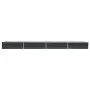 Anthracite gray galvanized steel flower bed 600x80x45 cm by , Pots and planters - Ref: Foro24-47075, Price: 114,97 €, Discoun...
