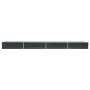 Arriate de acero galvanizado gris antracita 600x80x45 cm de , Maceteros y jardineras - Ref: Foro24-47075, Precio: 90,11 €, De...