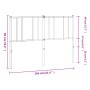 Kopfteil aus schwarzem Metall, 150 cm von , Kopf- und Fußteile - Ref: Foro24-352514, Preis: 30,07 €, Rabatt: %