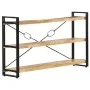 Massives Mangoholzregal mit 3 Ebenen, 140x30x80 cm. von , Bücherregale und Regale - Ref: Foro24-320620, Preis: 193,75 €, Raba...