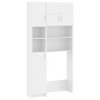 Weißer Waschmaschinenschrank aus Holzwerkstoff von , Zubehör für Waschmaschinen und Trockner - Ref: Foro24-3055636, Preis: 17...