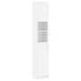 White engineered wood washing machine cabinet by , Accessories for washing machines and dryers - Ref: Foro24-3055636, Price: ...