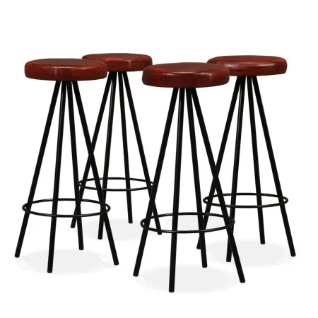 Küchenbarhocker 4 Einheiten aus echtem Leder von , Küchenhocker - Ref: Foro24-245444, Preis: 248,01 €, Rabatt: %