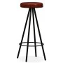 Küchenbarhocker 4 Einheiten aus echtem Leder von , Küchenhocker - Ref: Foro24-245444, Preis: 248,01 €, Rabatt: %