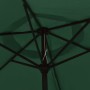 Cantilever parasol with LED 3 m green by vidaXL, Umbrellas - Ref: Foro24-42203, Price: 107,56 €, Discount: %