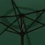 Cantilever parasol with LED 3 m green by vidaXL, Umbrellas - Ref: Foro24-42203, Price: 96,65 €, Discount: %