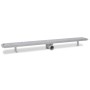 Linearer Blasenduschablauf aus Edelstahl 1030 x 140 mm von vidaXL, Abflüsse - Ref: Foro24-142194, Preis: 55,03 €, Rabatt: %