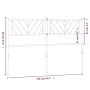 Kopfteil aus schwarzem Metall, 150 cm von , Kopf- und Fußteile - Ref: Foro24-372213, Preis: 34,57 €, Rabatt: %