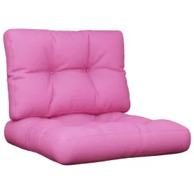 Cushions for pallet sofa, 2 pieces, pink fabric by , Cushions for chairs and sofas - Ref: Foro24-360687, Price: 42,42 €, Disc...