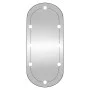 Oval wall mirror with LED lights, glass, 40x90 cm by , Mirrors - Ref: Foro24-3189163, Price: 53,13 €, Discount: %