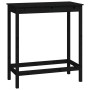 5-teiliges Bar-Set massives Zirbenholz schwarz von , Möbelsets für Küchen und Esszimmer - Ref: Foro24-3124701, Preis: 282,33 ...