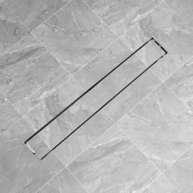 Lineare Duschrinne aus Edelstahl 830x140 mm von vidaXL, Abflüsse - Ref: Foro24-142174, Preis: 61,95 €, Rabatt: %