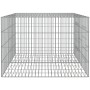 Kaninchenkäfig 2 Paneele verzinktes Eisen 110x79x54 cm von , Käfige und Lebensräume für Kleintiere - Ref: Foro24-171568, Prei...