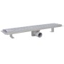 Wellenförmiger linearer Duschablauf aus Edelstahl 630 x 140 mm von vidaXL, Abflüsse - Ref: Foro24-142184, Preis: 45,05 €, Rab...