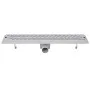 Desagüe de ducha lineal ondulado acero inoxidable 630x140 mm de vidaXL, Desagües - Ref: Foro24-142184, Precio: 44,32 €, Descu...