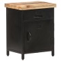 Solid rough mango wood bedside table 40x30x52 cm by vidaXL, Nightstands - Ref: Foro24-320664, Price: 102,25 €, Discount: %