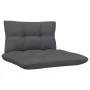 Garden furniture 13 pieces with anthracite pine wood cushions by , Garden sets - Ref: Foro24-3096074, Price: 1,00 €, Discount: %