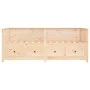 Solid pine wood sofa bed 100x200 cm by , Beds and slatted bases - Ref: Foro24-820896, Price: 286,39 €, Discount: %