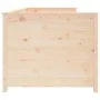 Solid pine wood sofa bed 100x200 cm by , Beds and slatted bases - Ref: Foro24-820896, Price: 286,39 €, Discount: %