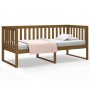 Sofá cama madera maciza de pino marrón miel 100x200 cm de , Camas y somieres - Ref: Foro24-820889, Precio: 143,32 €, Descuent...