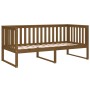 Sofá cama madera maciza de pino marrón miel 100x200 cm de , Camas y somieres - Ref: Foro24-820889, Precio: 143,32 €, Descuent...