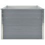 Gray galvanized steel elevated planter 160x80x45 cm by , Pots and planters - Ref: Foro24-47011, Price: 55,55 €, Discount: %