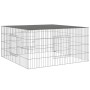Jaula para conejos hierro galvanizado 110x110x55 cm