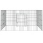 Jaula para conejos hierro galvanizado 110x110x55 cm