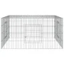 Galvanized iron rabbit cage 110x110x55 cm by , Cages and habitats for small animals - Ref: Foro24-171562, Price: 38,79 €, Dis...