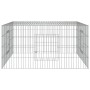 Kaninchenkäfig aus verzinktem Eisen, 110 x 110 x 55 cm von , Käfige und Lebensräume für Kleintiere - Ref: Foro24-171562, Prei...