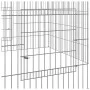 Galvanized iron rabbit cage 110x110x55 cm by , Cages and habitats for small animals - Ref: Foro24-171562, Price: 38,79 €, Dis...