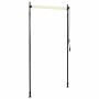 Estor enrollable de exterior color crema 100x270 cm