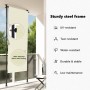 Estor enrollable de exterior color crema 100x270 cm