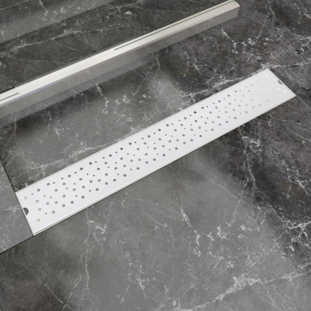 Linearer Duschablauf aus Edelstahl Bubble 730x140 mm von vidaXL, Abflüsse - Ref: Foro24-142191, Preis: 48,73 €, Rabatt: %