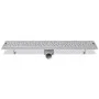 Desagüe lineal de ducha Bubble acero inoxidable 730x140 mm de vidaXL, Desagües - Ref: Foro24-142191, Precio: 47,96 €, Descuen...