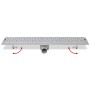 Linearer Duschablauf aus Edelstahl Bubble 730x140 mm von vidaXL, Abflüsse - Ref: Foro24-142191, Preis: 48,73 €, Rabatt: %