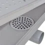 Desagüe lineal de ducha Bubble acero inoxidable 730x140 mm de vidaXL, Desagües - Ref: Foro24-142191, Precio: 47,96 €, Descuen...