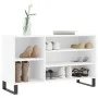 Mueble zapatero madera contrachapada blanco 102x36x60 cm de , Zapateros y organizadores de calzado - Ref: Foro24-831420, Prec...